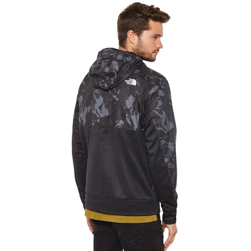The North Face Men's Lightweight JacketBlack half Camo Men's‎ S